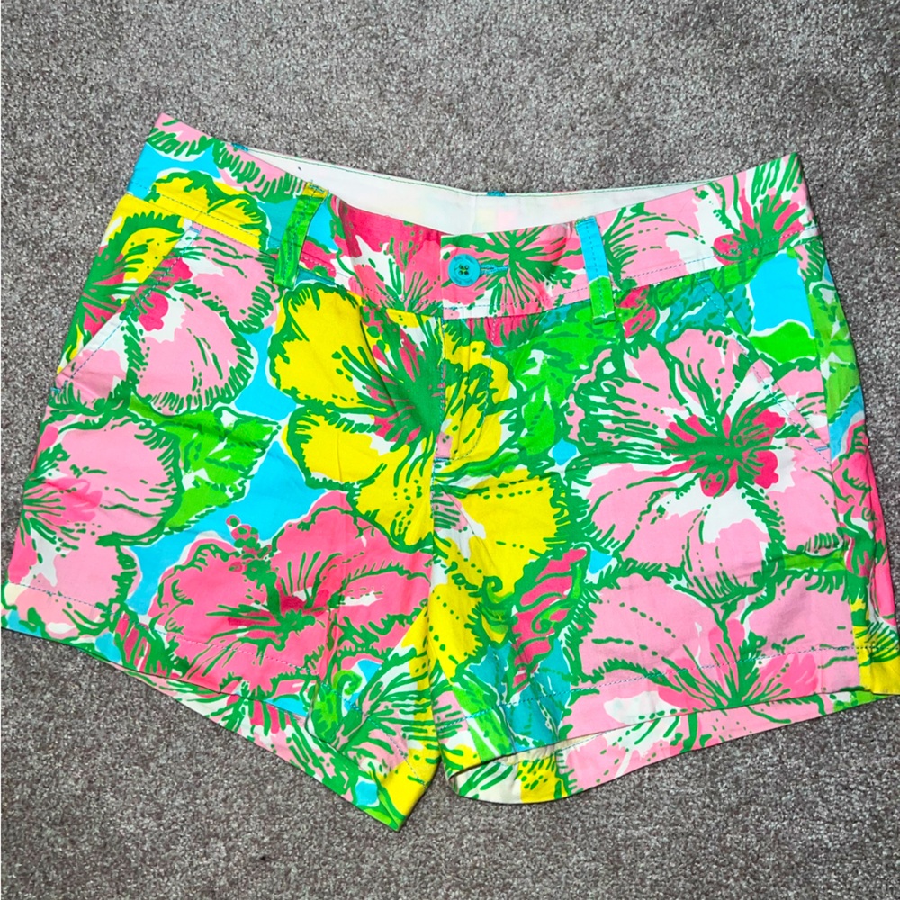 Lilly Pulitzer, Size 6, Floral Callahan Shorts